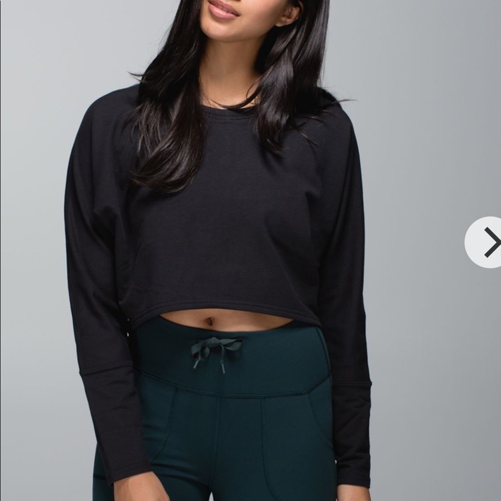Lululemon cropped sweater